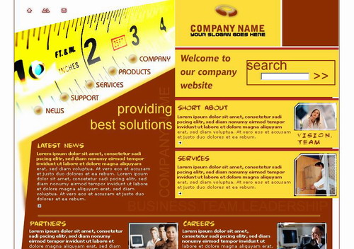 Web Templates - HTML designs, website graphics and web page backgrounds